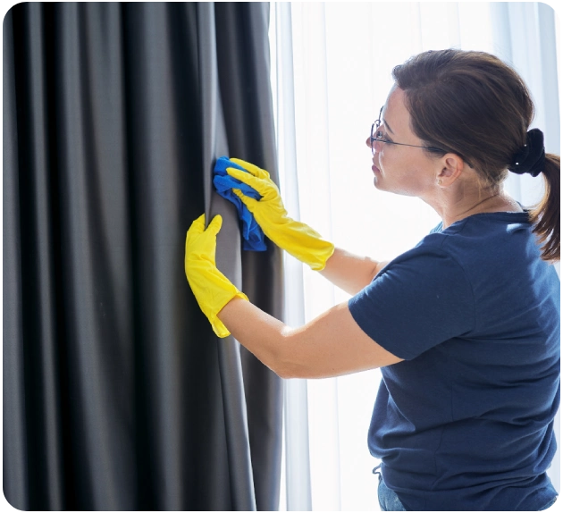 Curtain Cleaning Process