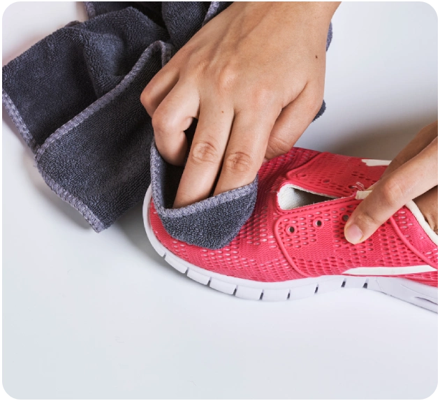 Shoe Cleaning Process